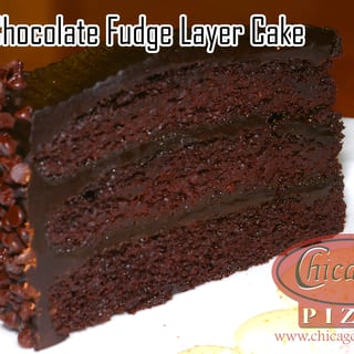 Dark Chocolate Fudge Cake