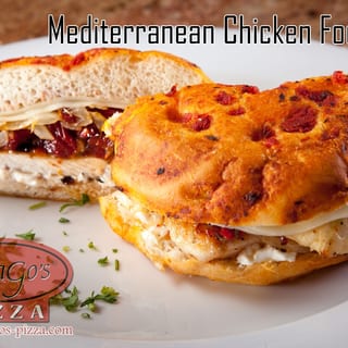Mediterranean Chicken Focaccia