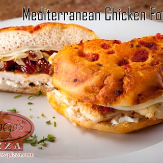 Mediterranean Chicken Focaccia